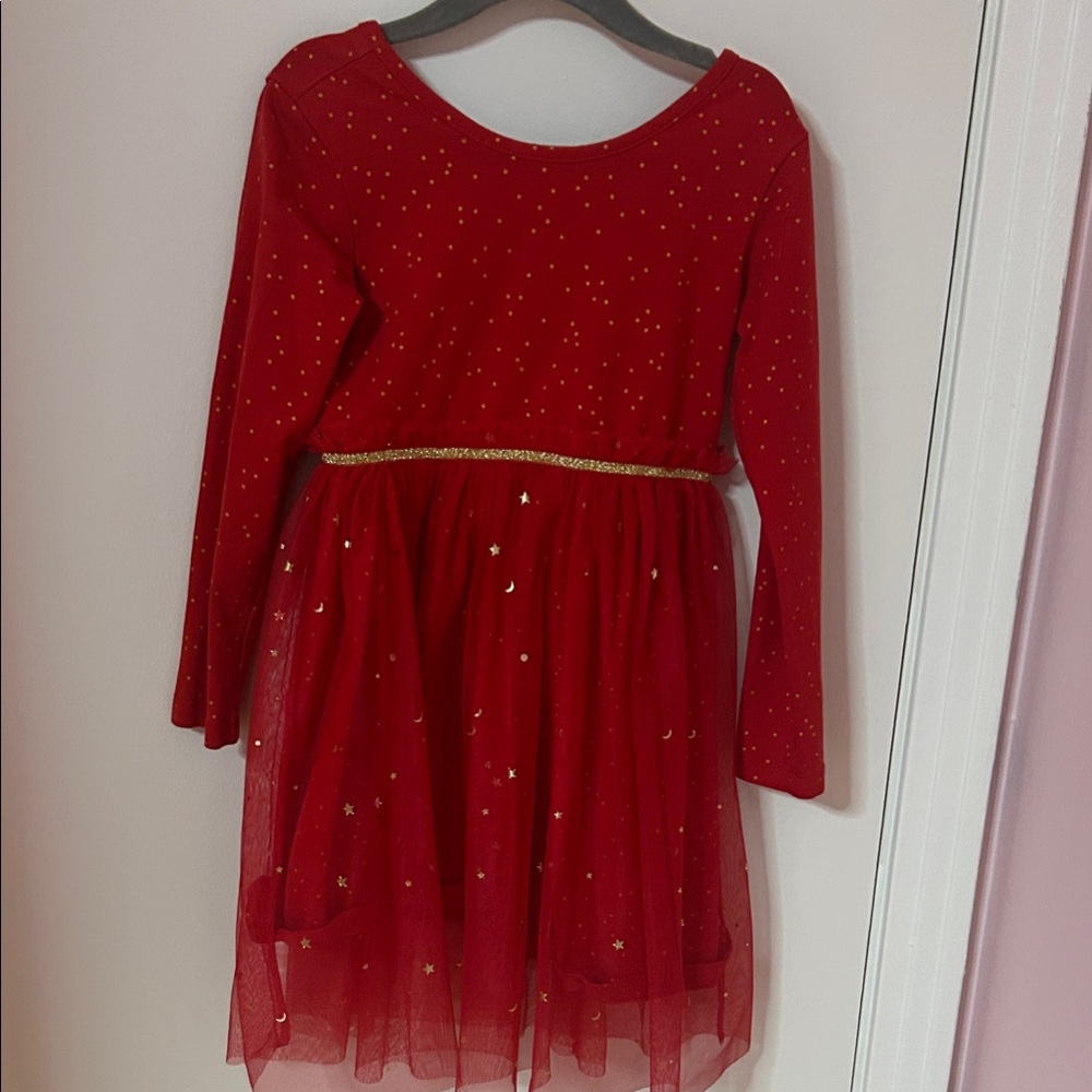 Hanna Anderson Super Soft Shimmer Tulle Skater Dress